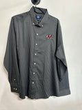 skyline eco gingham button down