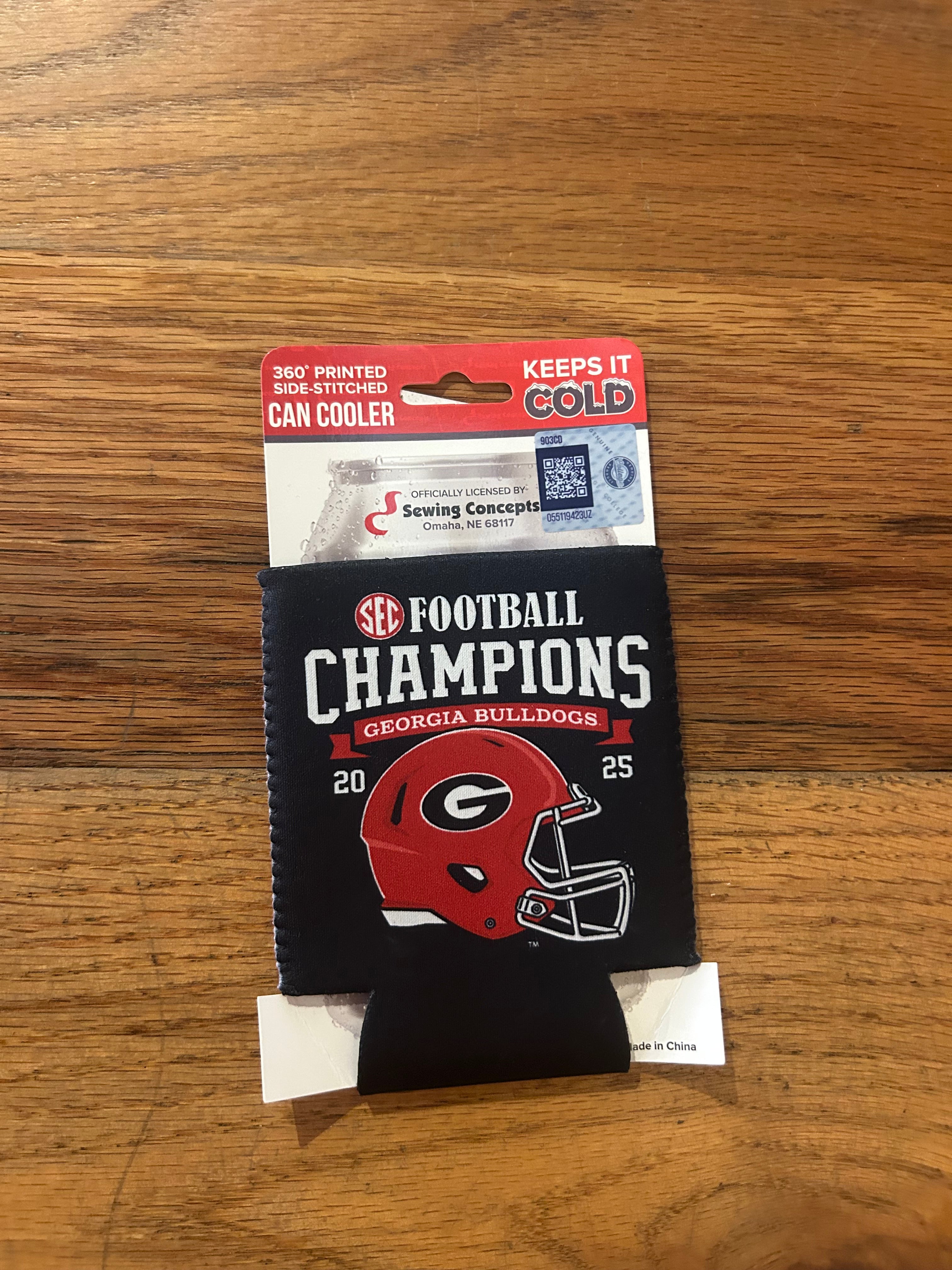 SEC 2025 Ga FB Koozie