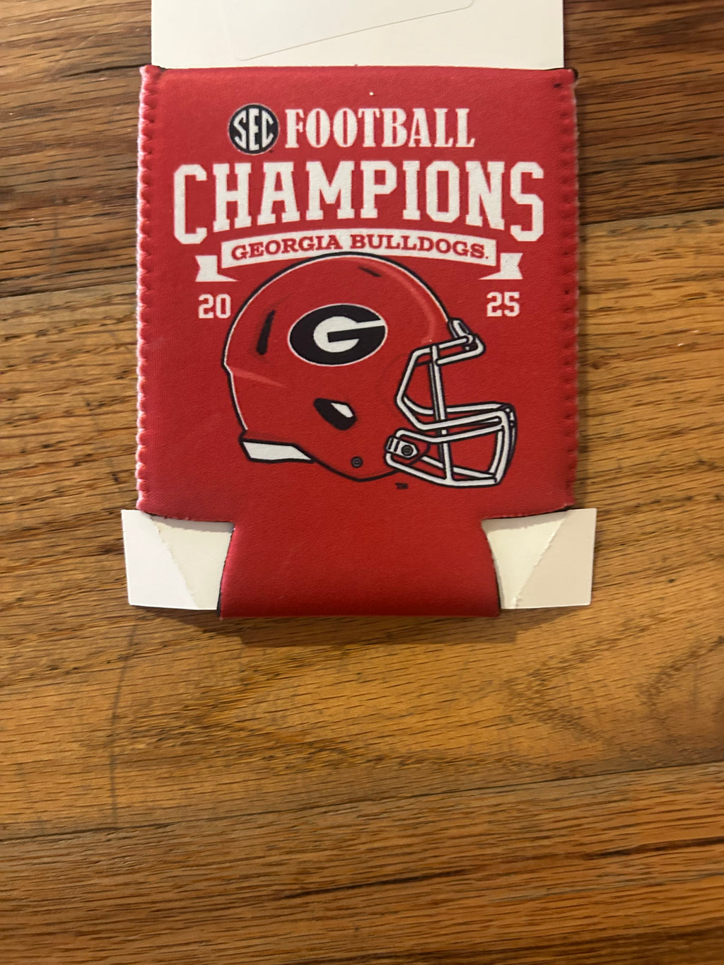 SEC 2025 Ga FB Koozie
