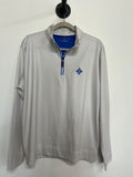 Brentwood Blue Trim/White Zip