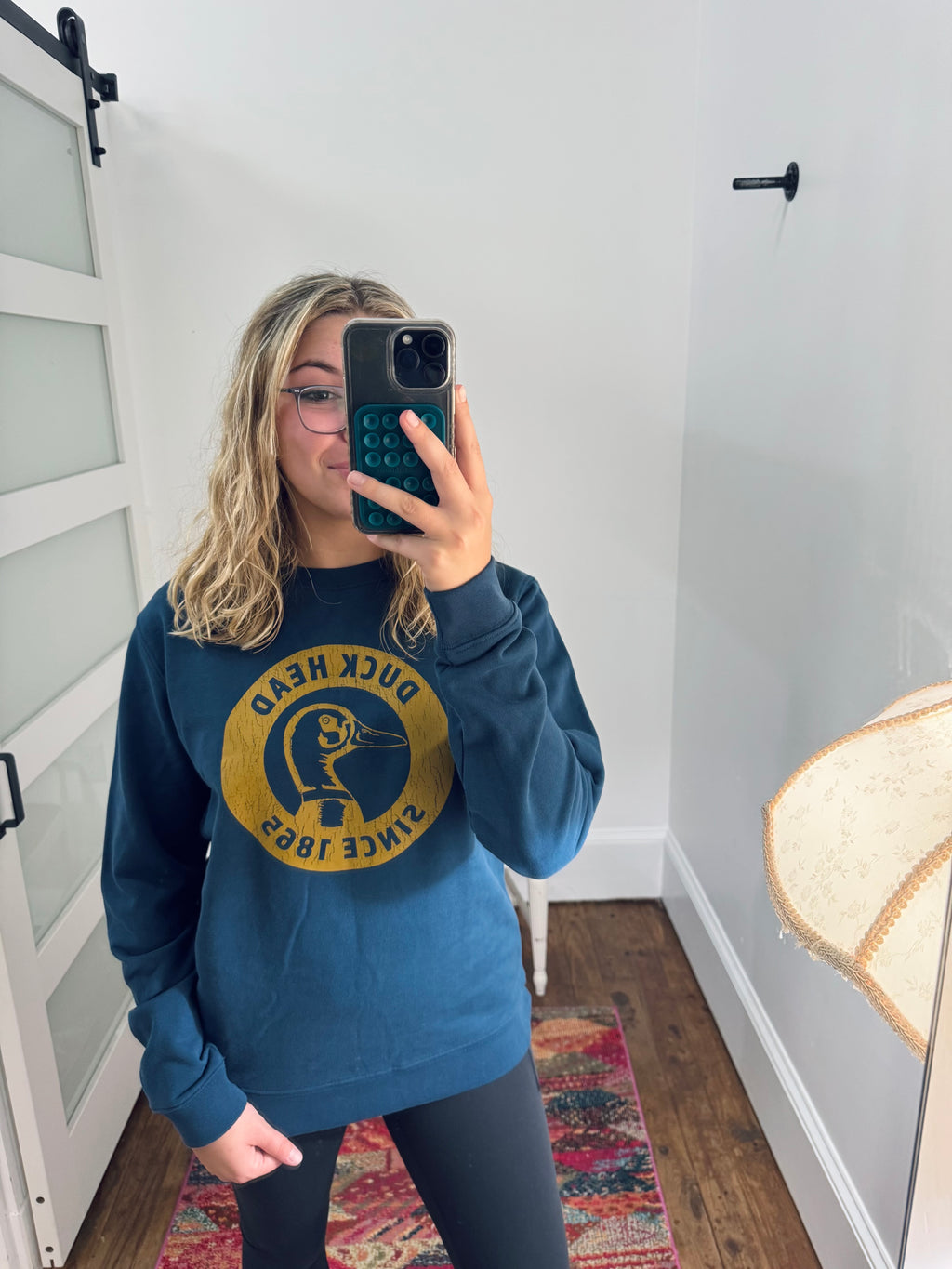 Dark Indigo Duckhead Sweatshirt
