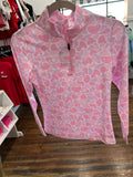 Pink Camo 1/4 Zip