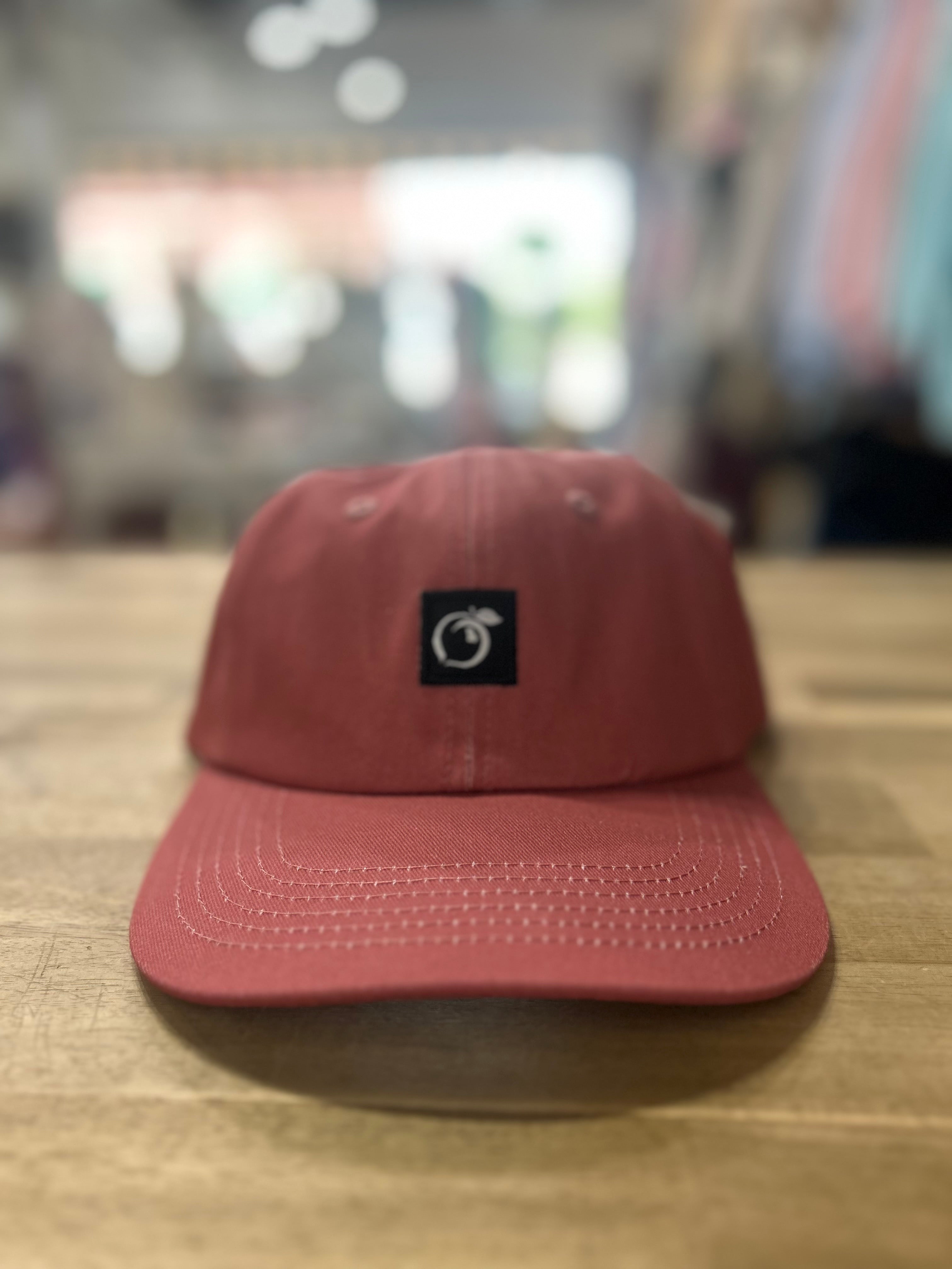 PSP Patch Cotton Adjustable Hat - Weathered Red