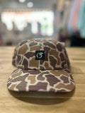 PSP Patch Cotton Adjustable Hat - Old School Camo