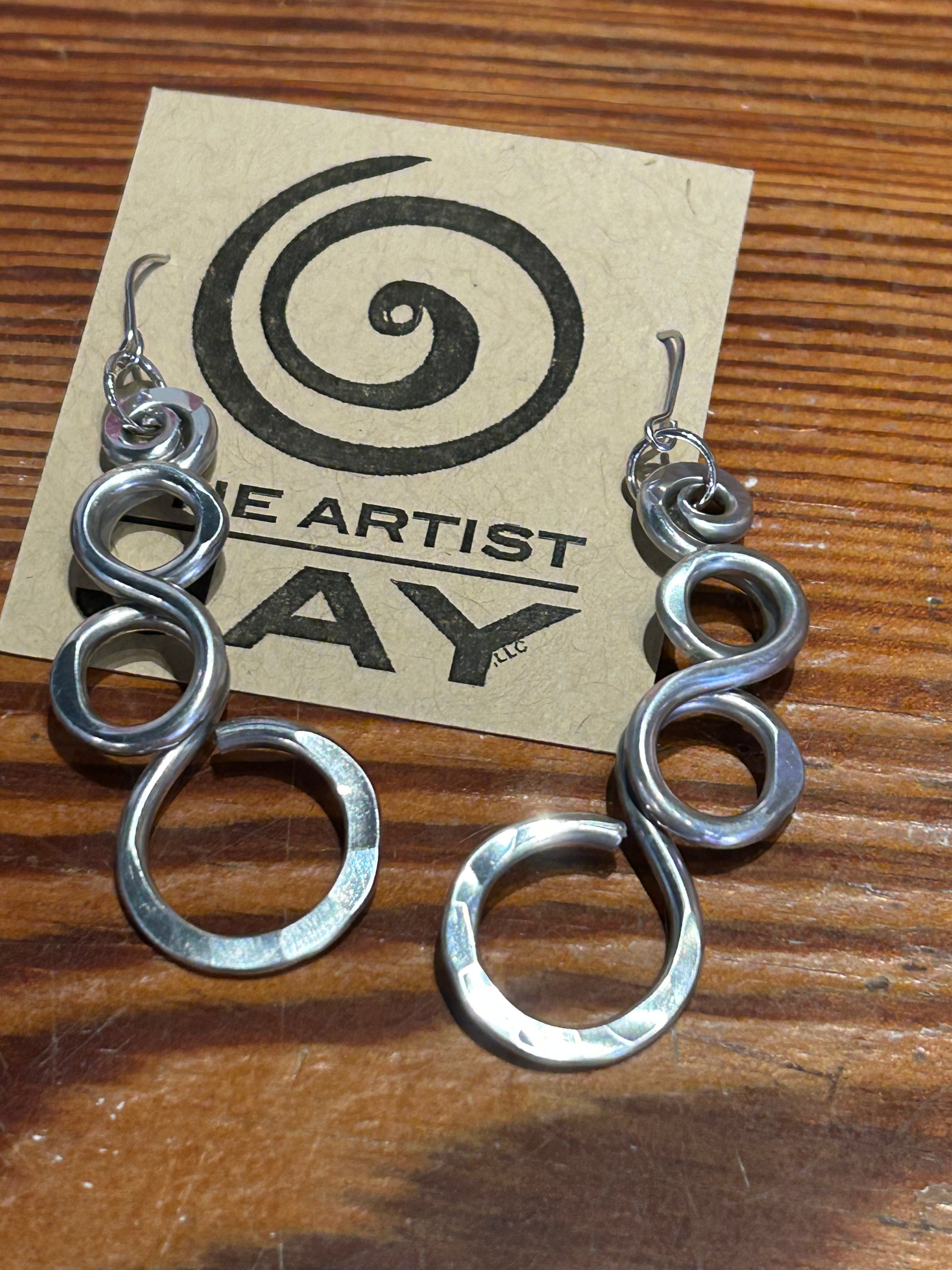 Handmade Earrings-Silver