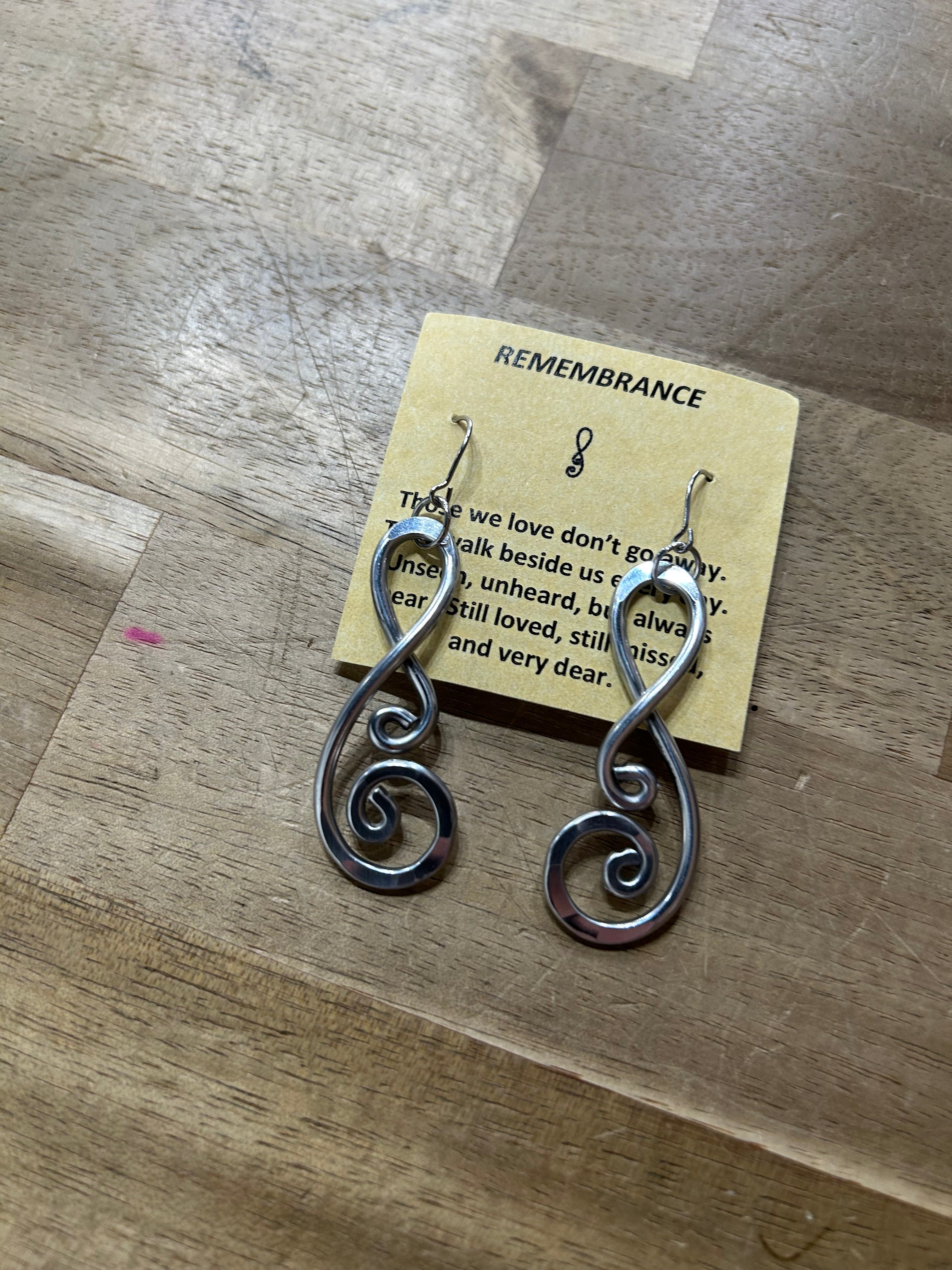 Handmade Earrings-Silver