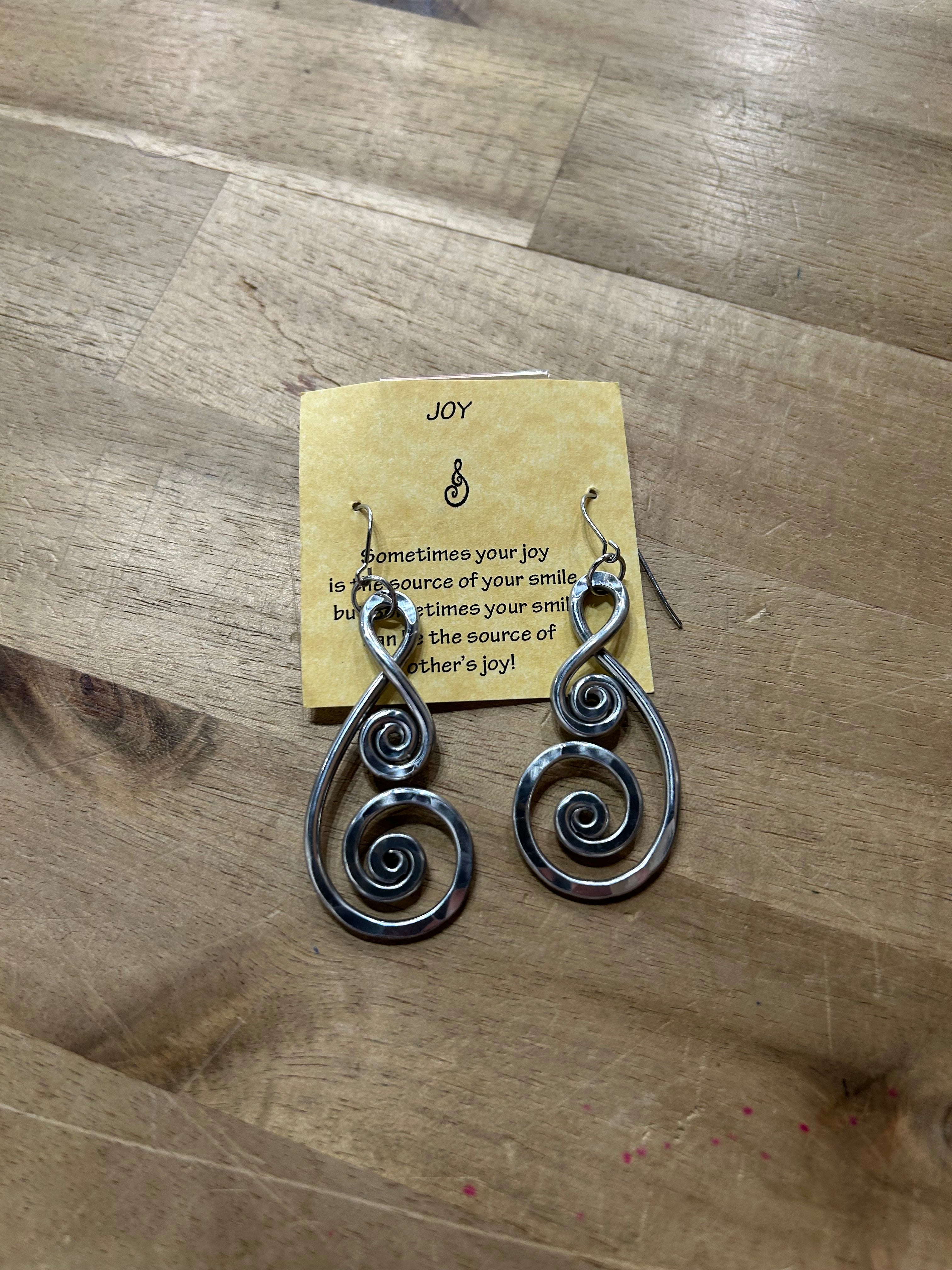 Handmade Earrings-Silver