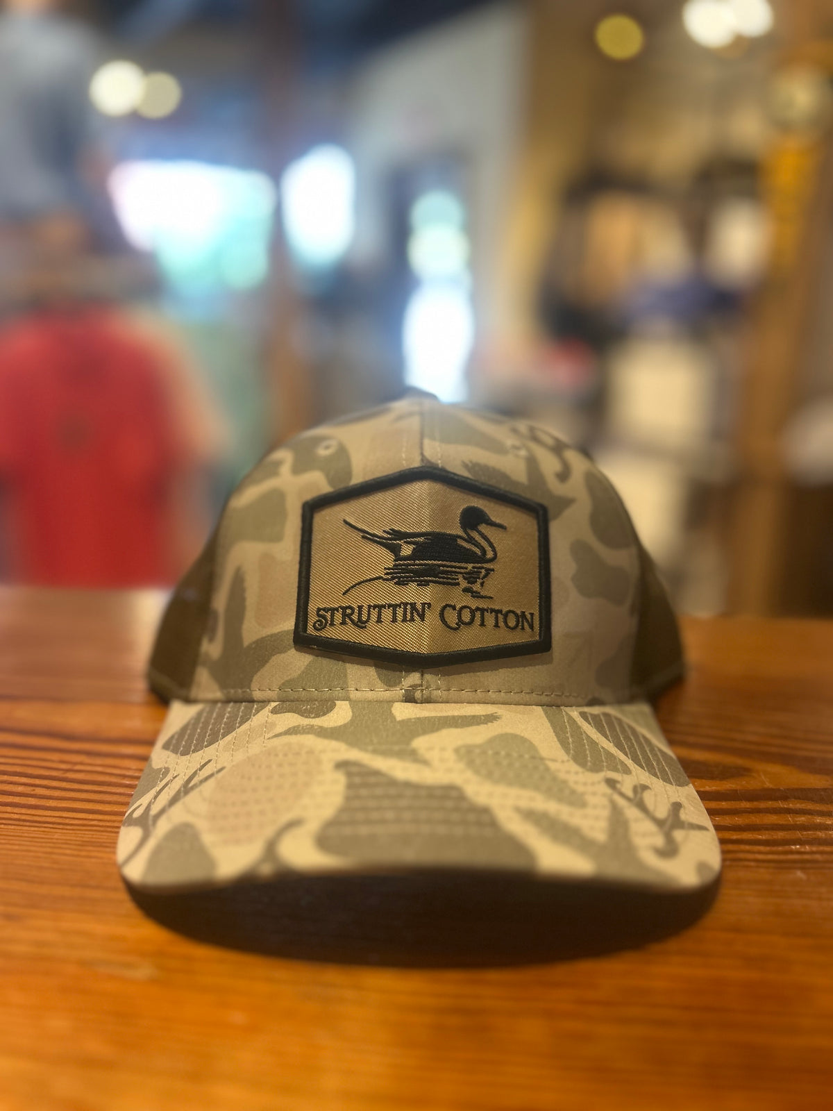 Pintail Patch Washed Standout Camo Trucker