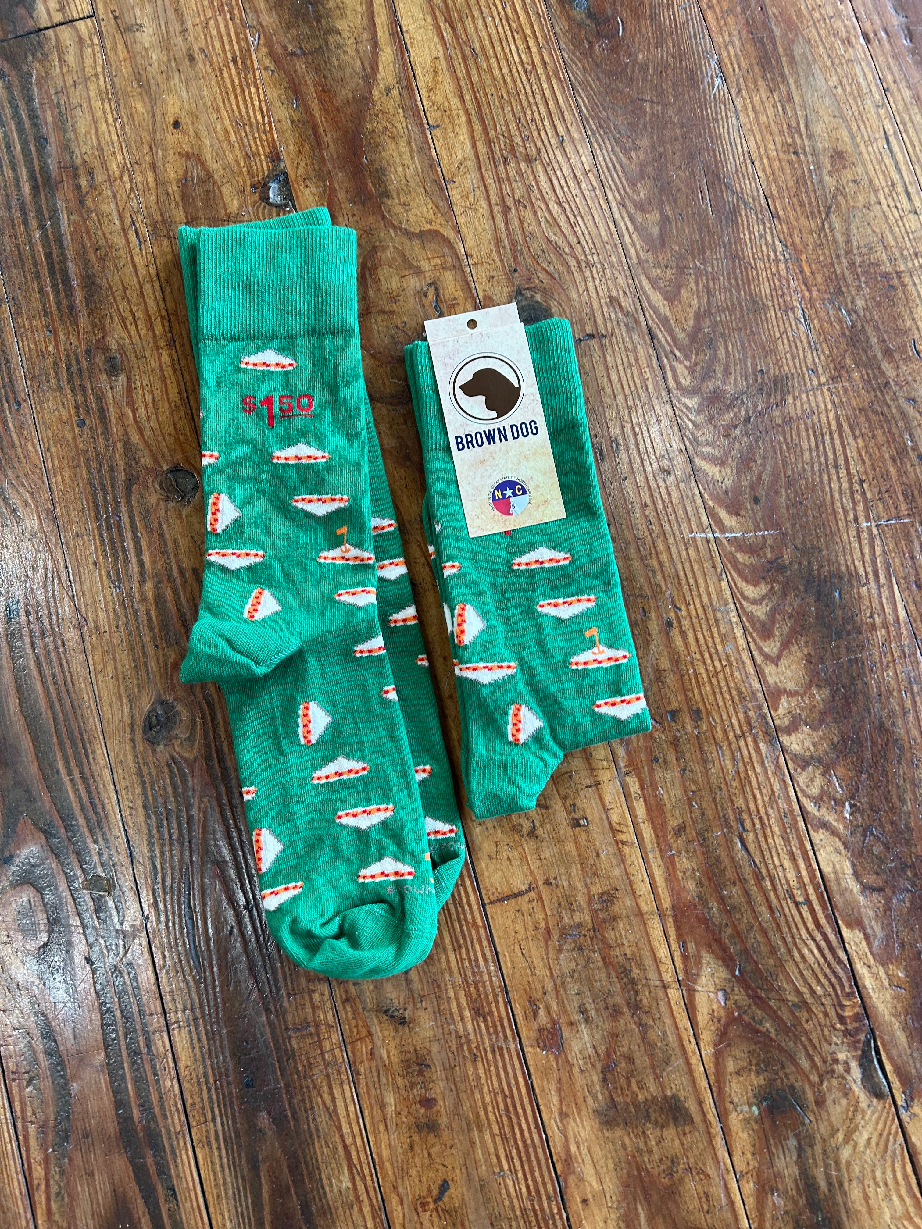 Pimento Cheese Sock-Jolly Green