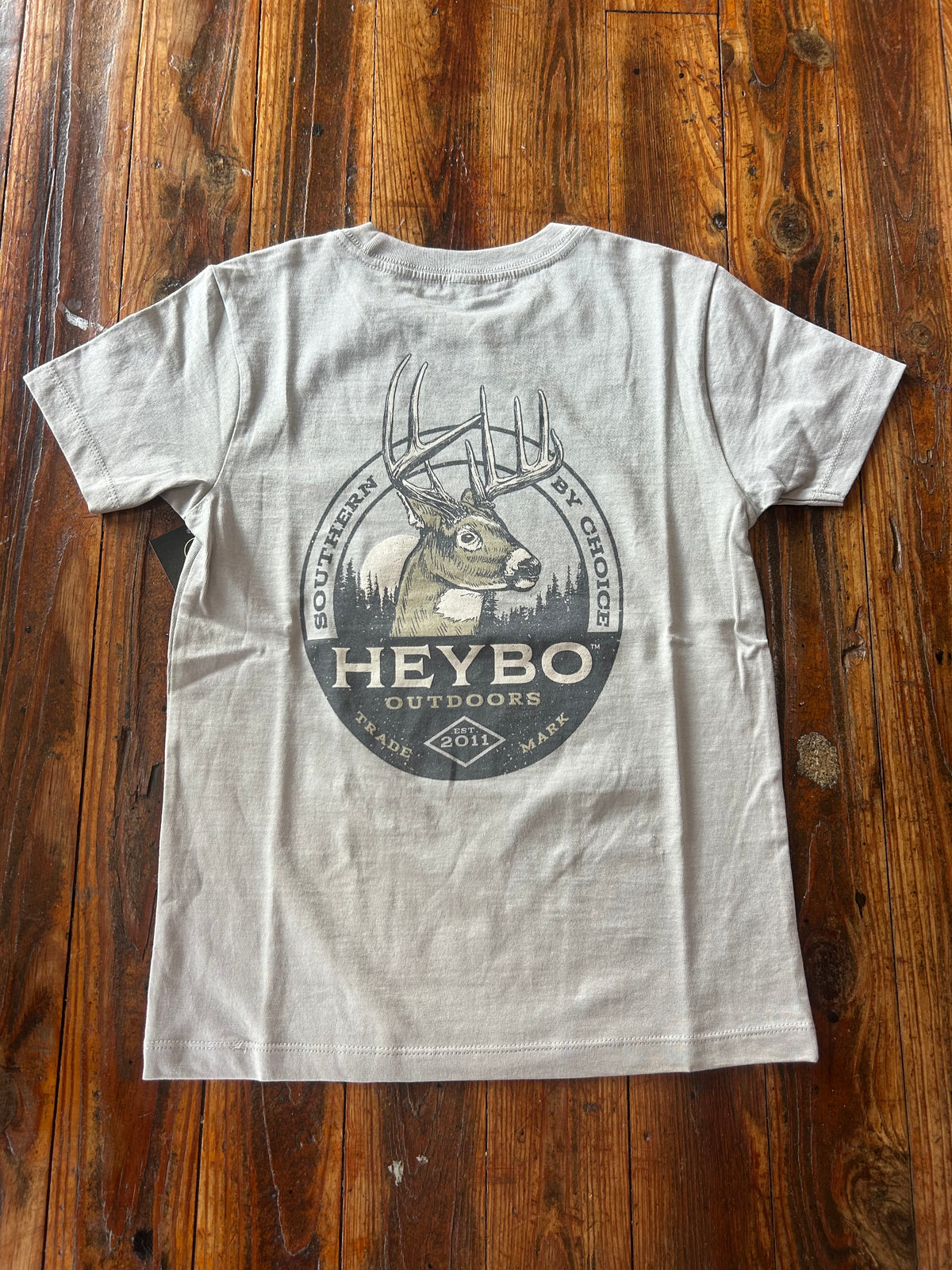 Youth Whitetail SS Tee - Gray