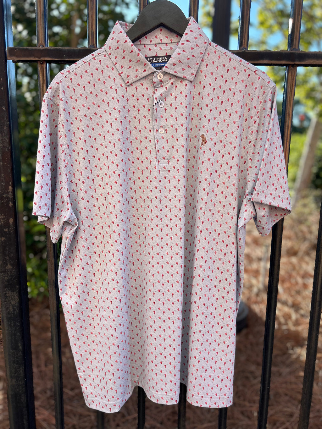 Butcher Print Polo