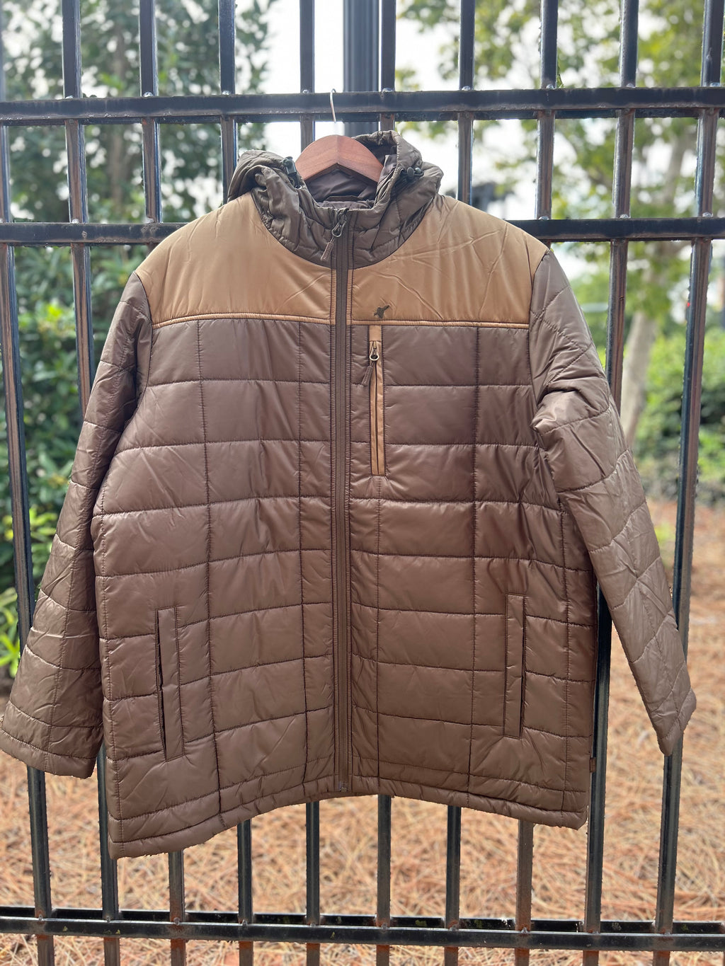 Hole Runner Jacket - Brown/Camel