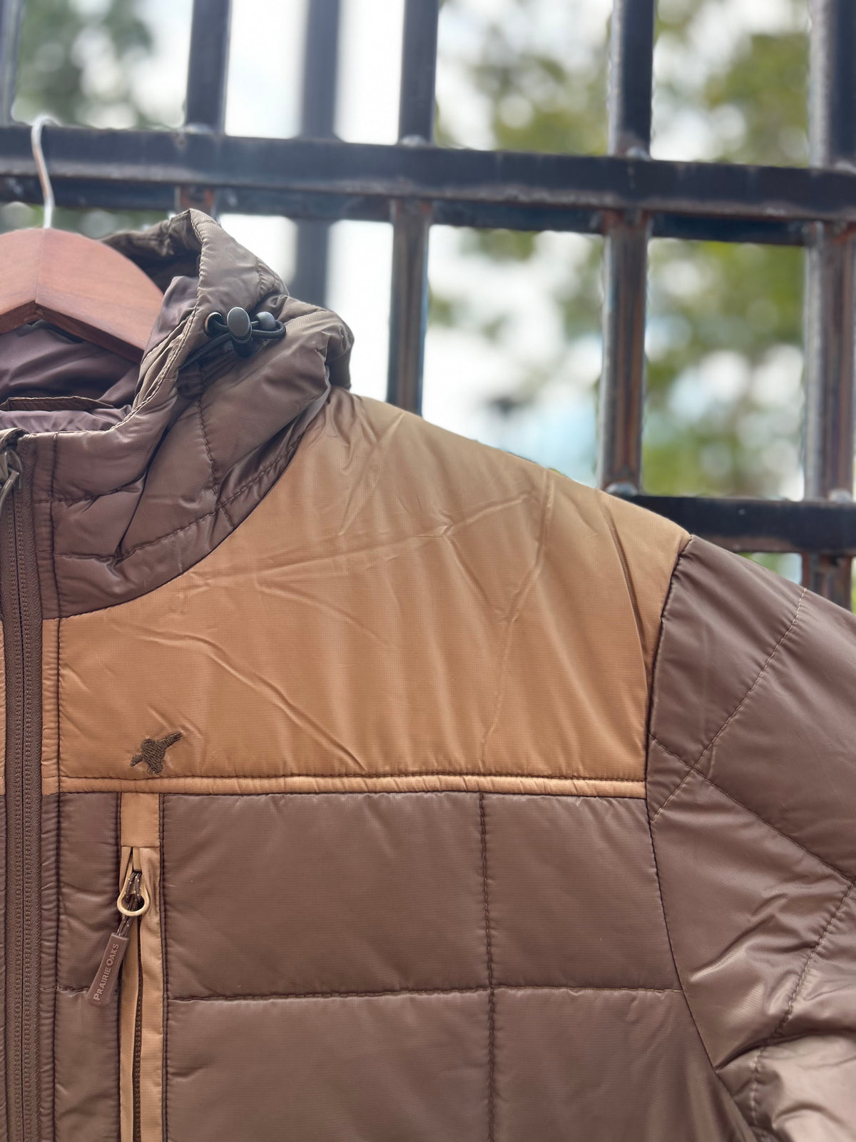 Hole Runner Jacket - Brown/Camel