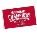SEC 3x5 Champs flag