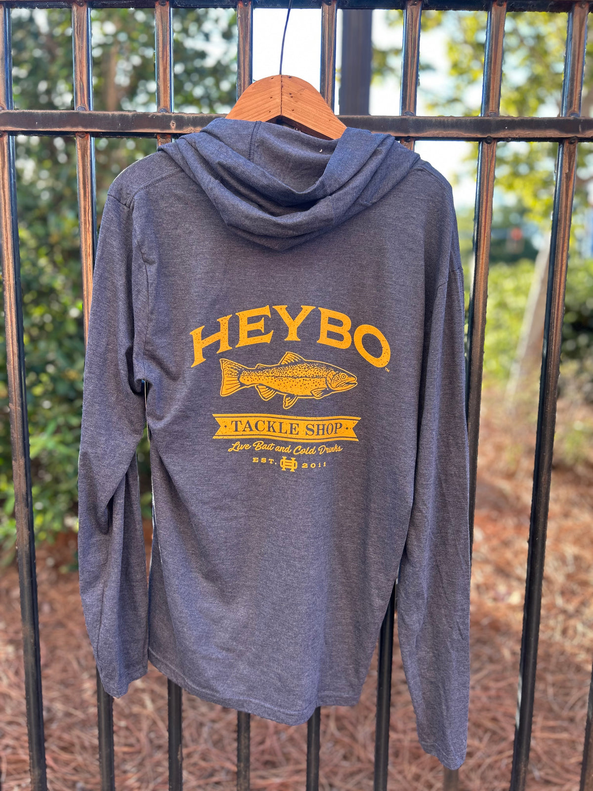 Tackle Shop Camp Hoodie - Heathered Cobalt