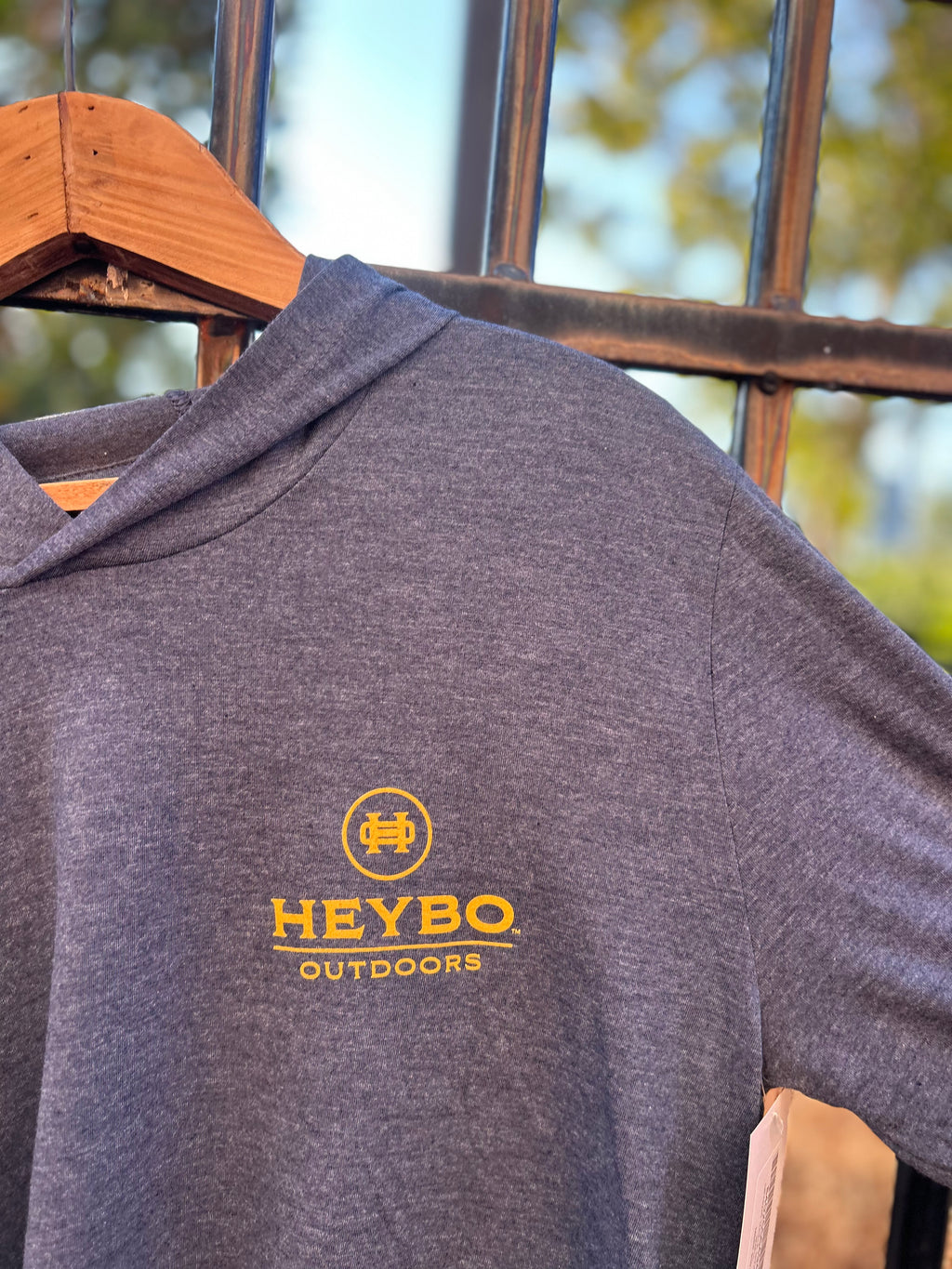 Tackle Shop Camp Hoodie - Heathered Cobalt
