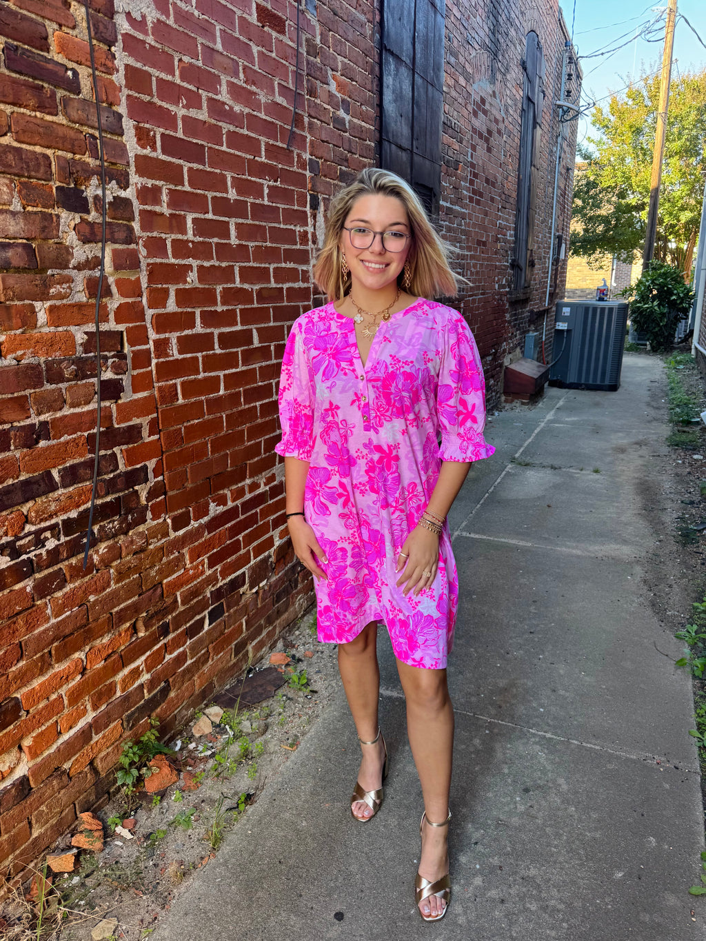 Lilly Delsie Dress Parigi Pink Supporting Squad