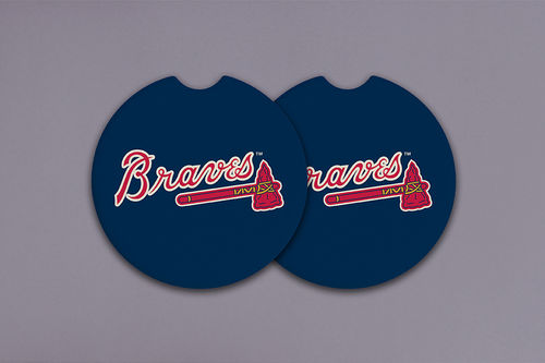 Braves Car Coaster