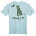 Par 3 Dog  & Moon SS Tee Chambray