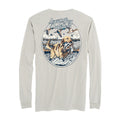 Duck Retrieve LS Tee - Silver