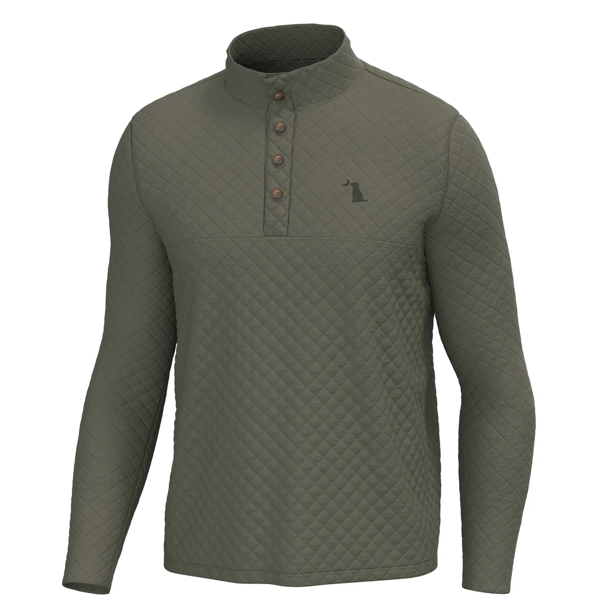 Youth Heritage Pullover - Moss Green