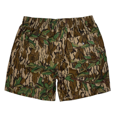 Adult Volley Shorts Green Leaf