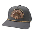 Turkey Mount High-Crown Rope Hat - Ash