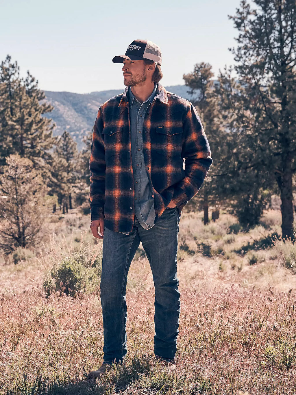 Layton WRG Mens Wrangler Retro Jeans--Slim Boot