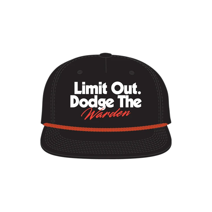 Limit Out Rope Hat-Black