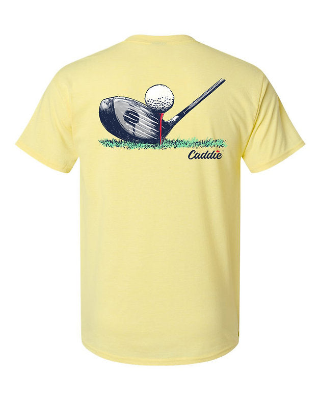 Caddie Lined Up SS Tee