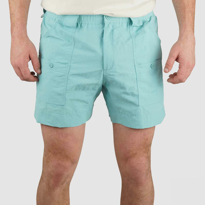 Original Fishing Short Pastel Turquoise 6"