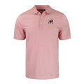 Pike Eco Symmetry Print Red Recycled Polo