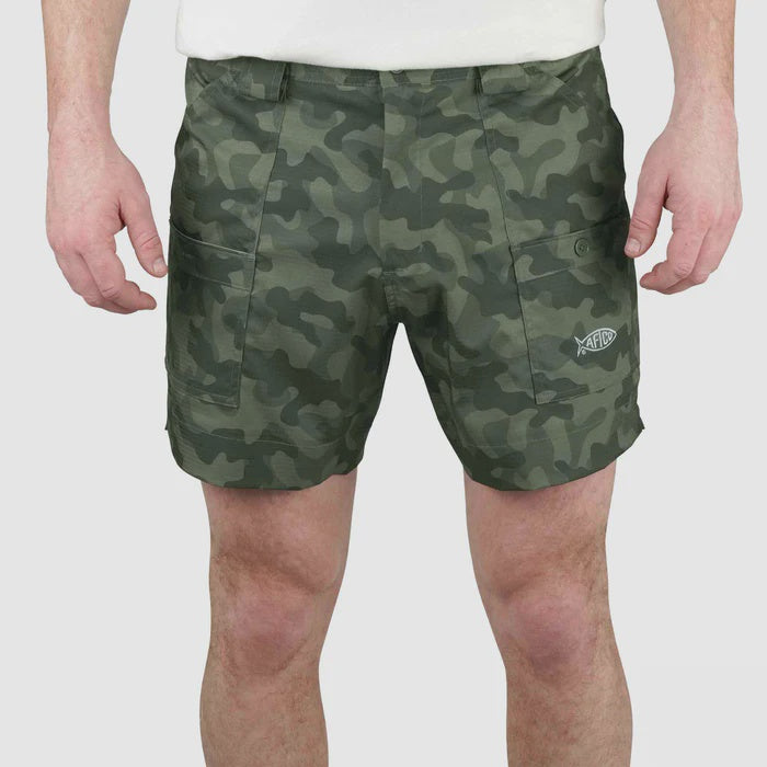 Original Fishing Shorts Green OG Camo
