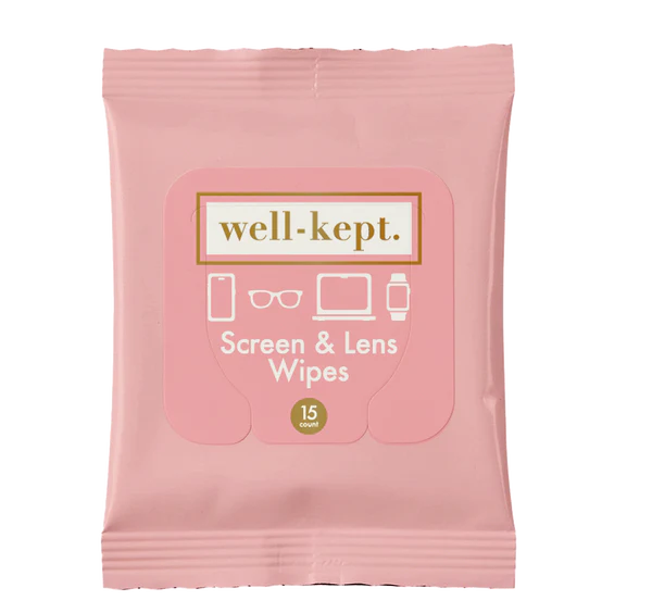 Well-Kept Screen & Lens Wipes