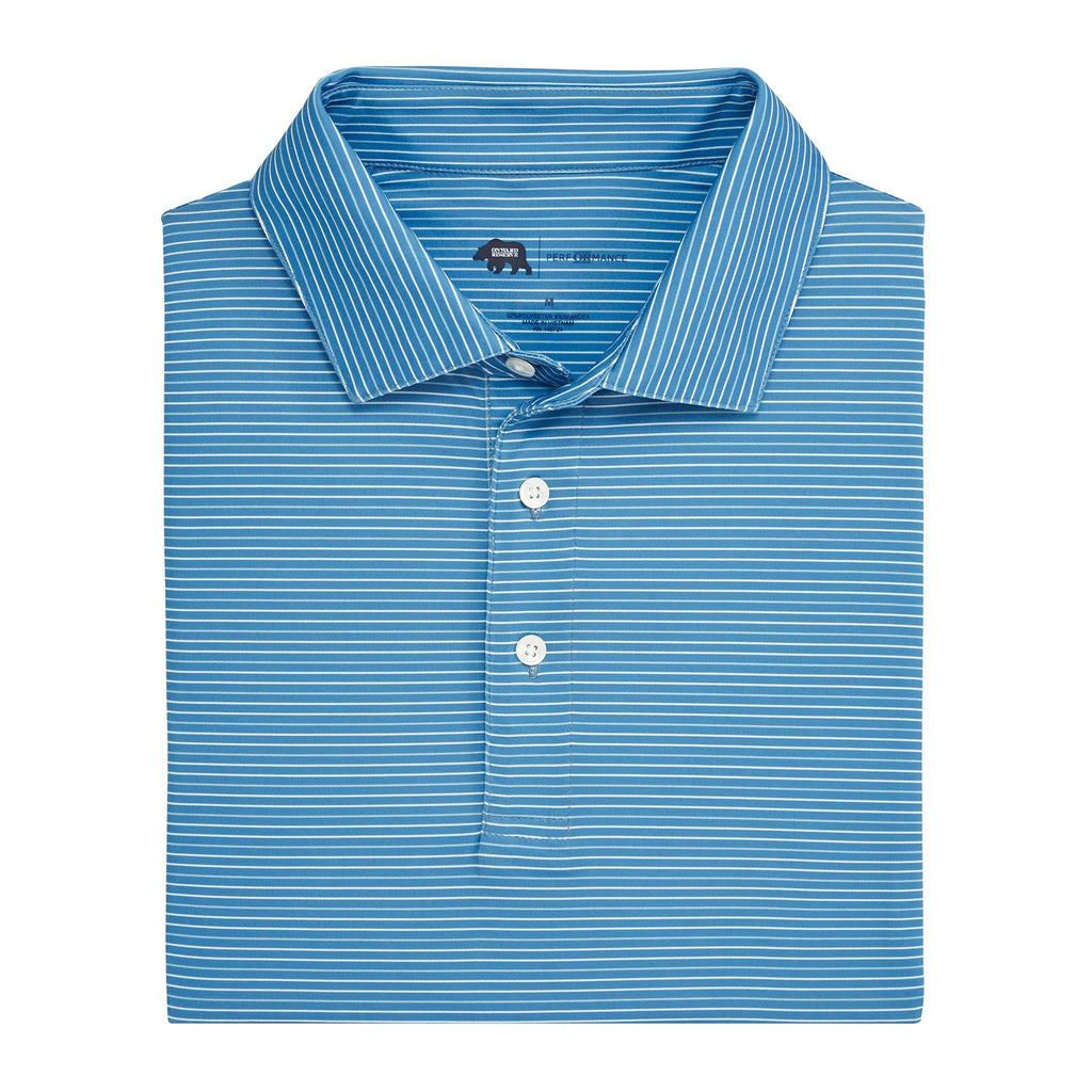 Driver Stripe Performance Polo Riviera