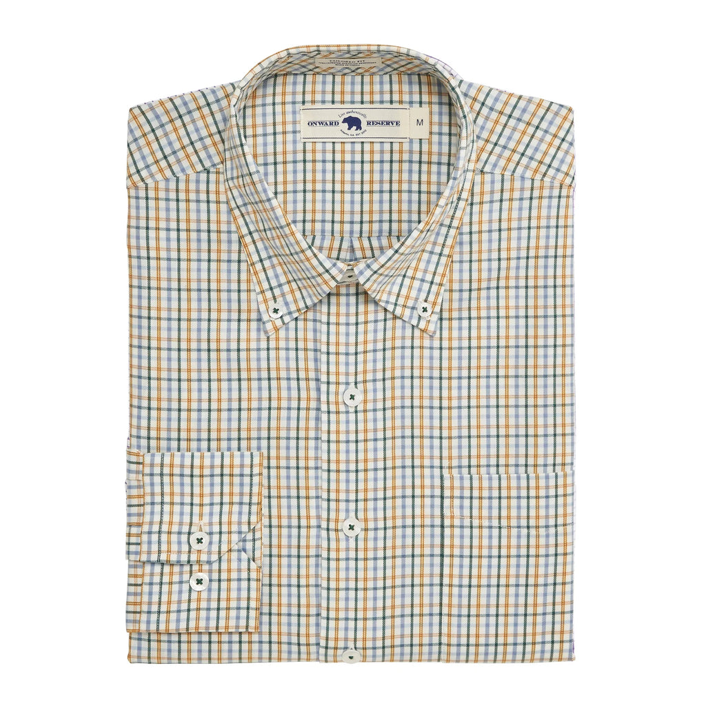 Cypress Tailored Fit Brushed Performance Twill Buckthorn