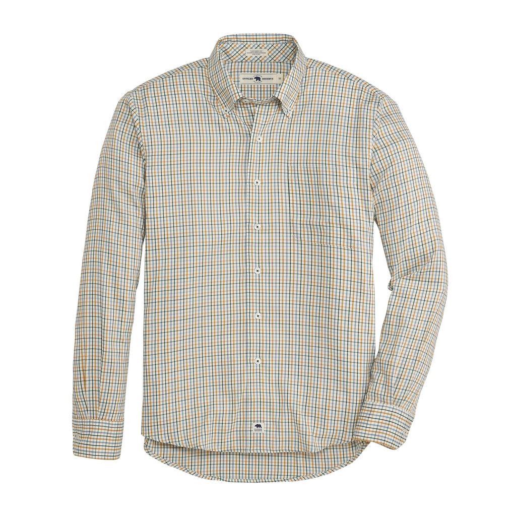 Cypress Tailored Fit Brushed Performance Twill Buckthorn