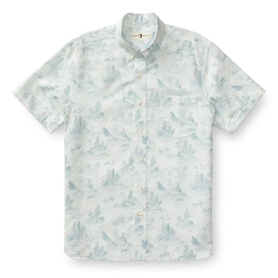 Soft White Button Down
