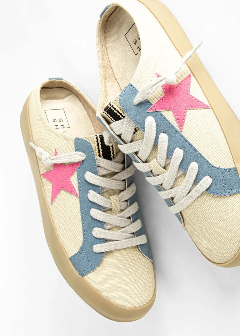 283 Beige Canvas-Polka