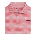 UGA Arches Printed Perf. Polo - White