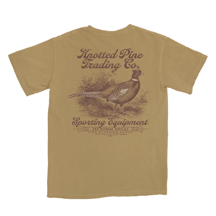 Pheasant Label-Mustard