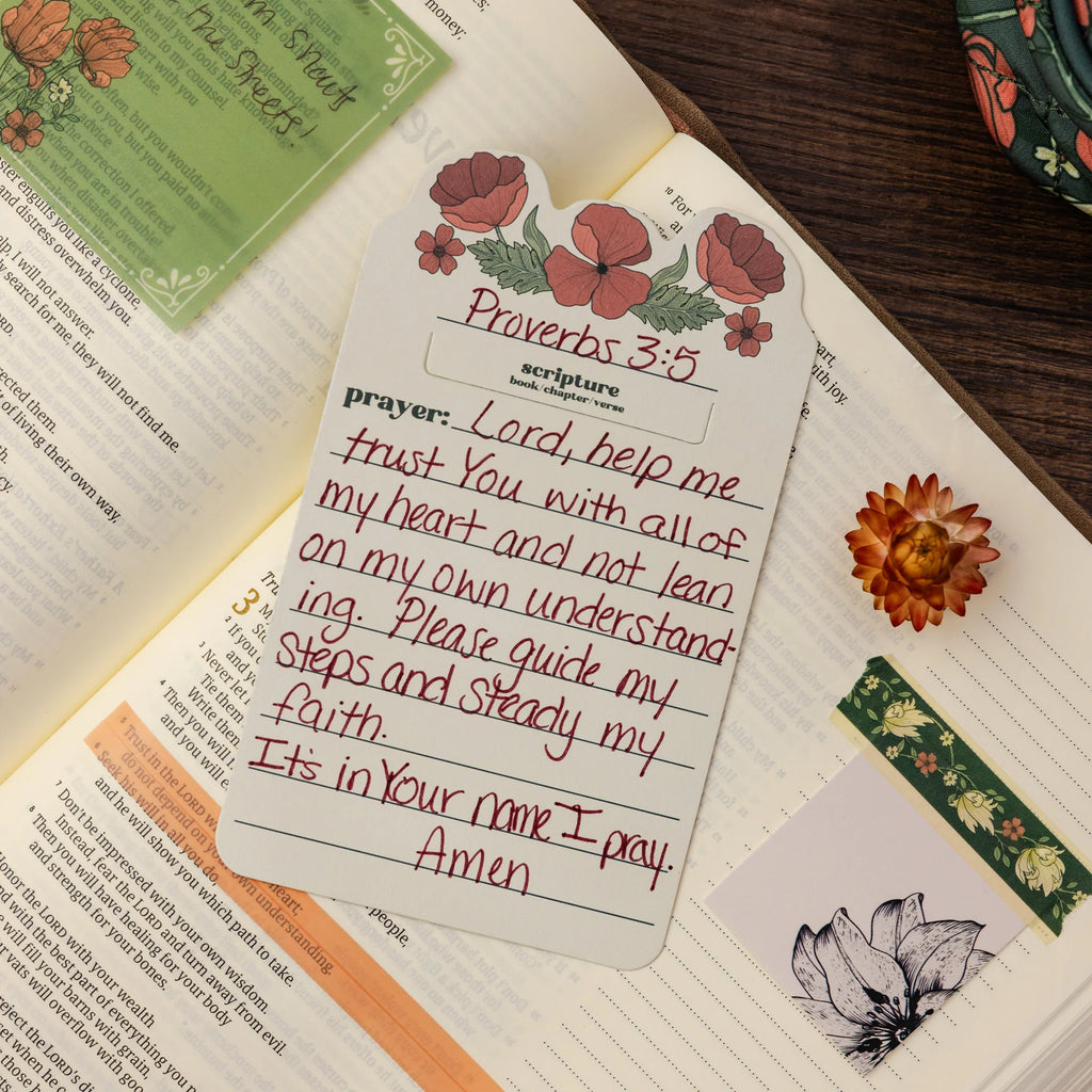 Praying through Scripture tab notes - Morris grade