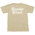 Ramblin' Wreck SS Pocket Tee Weathered Gold