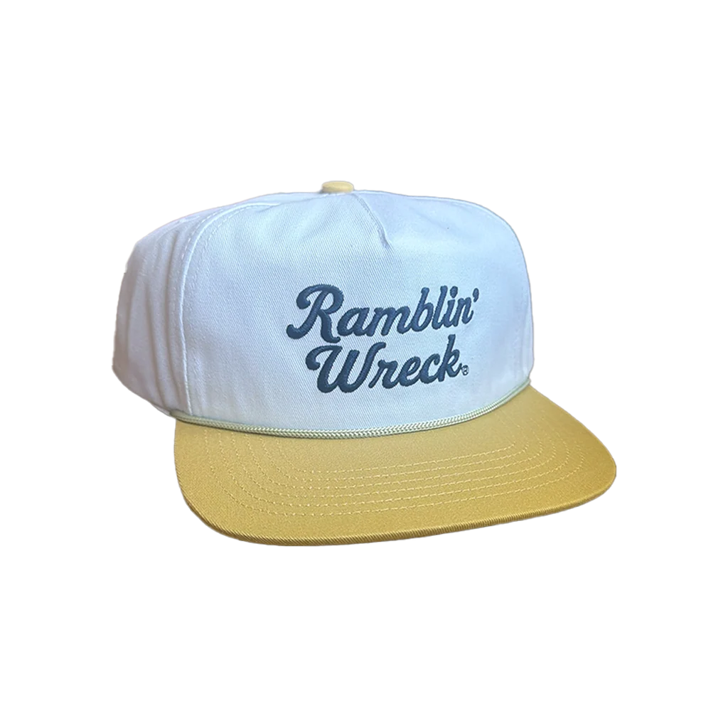 Ramblin' Wreck 84 Cotton Hat - White & old gold