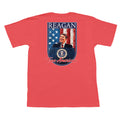 American Co Reagan- True American SS Pocket Tee- Weathered Nantuckett Red