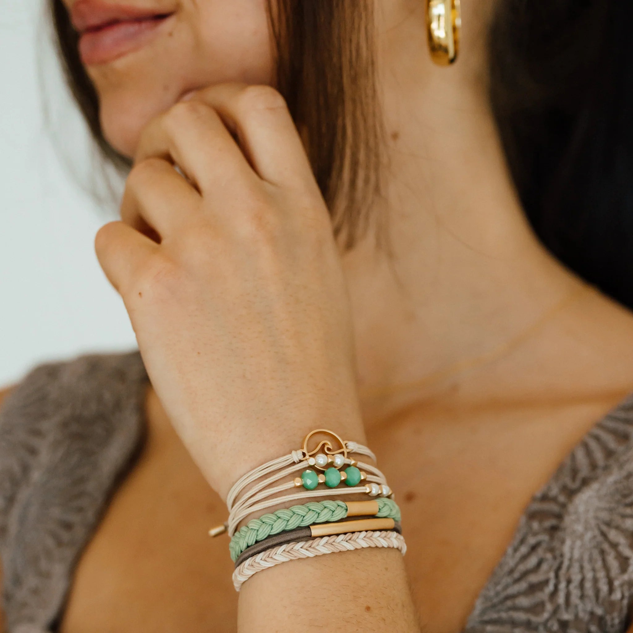 Hair Tie/Bracelet Sets