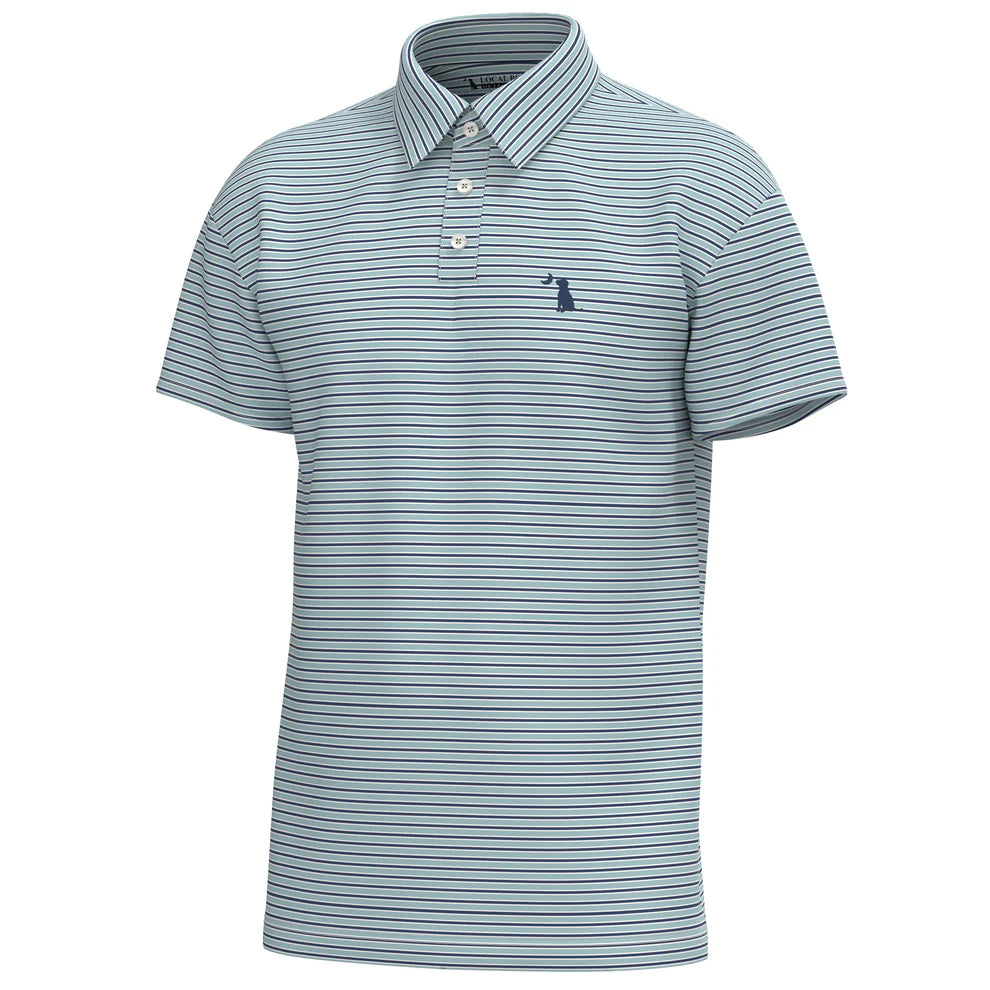 Surfside Polo Light Teal/Navy/White