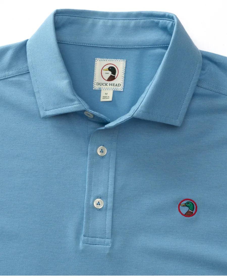 MD PERF POLO SKY BLUE