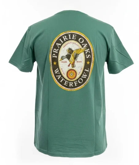 Beer Label Tee - Seagrass