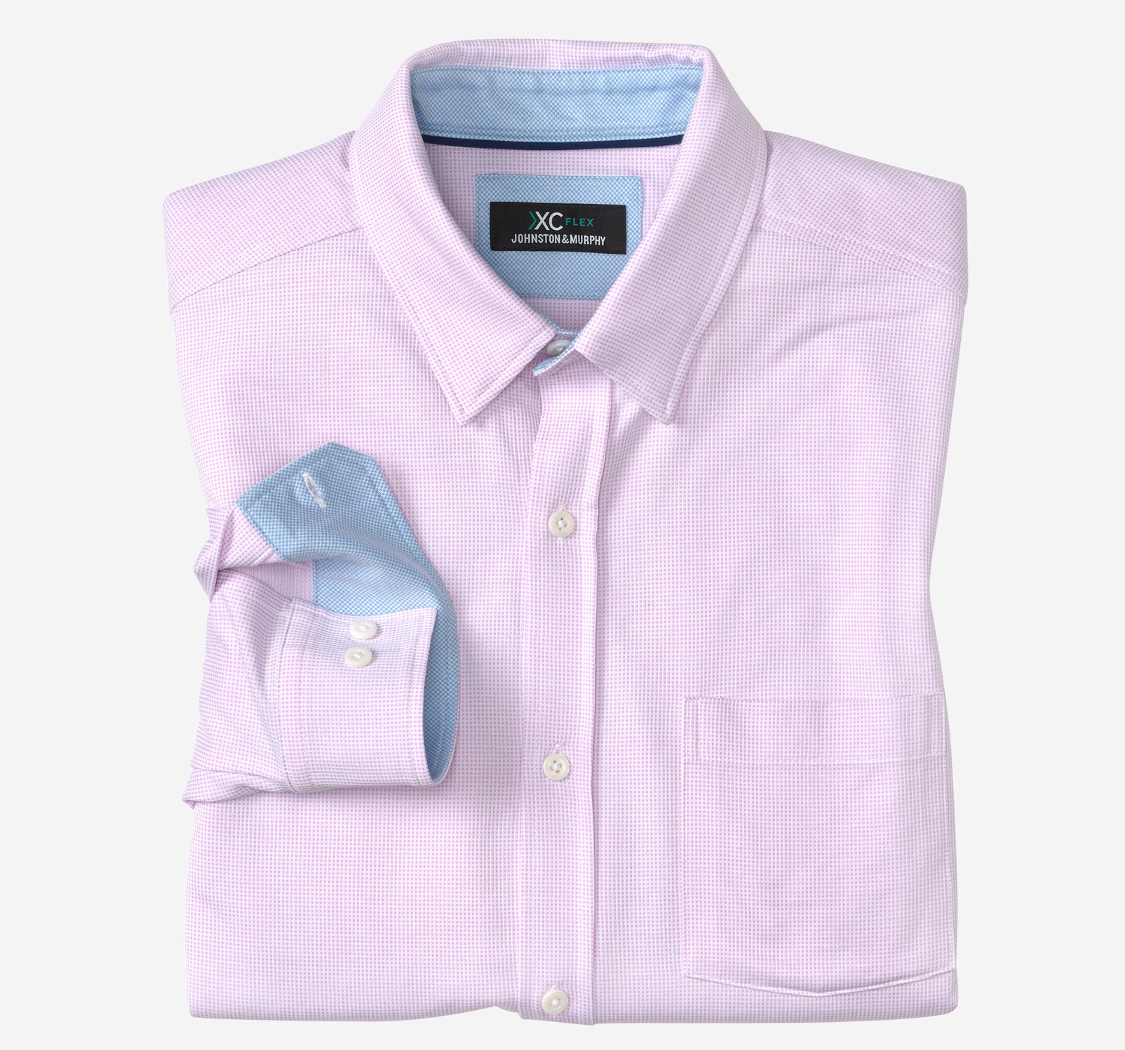 XCFlex Pink Pin Check Button Down